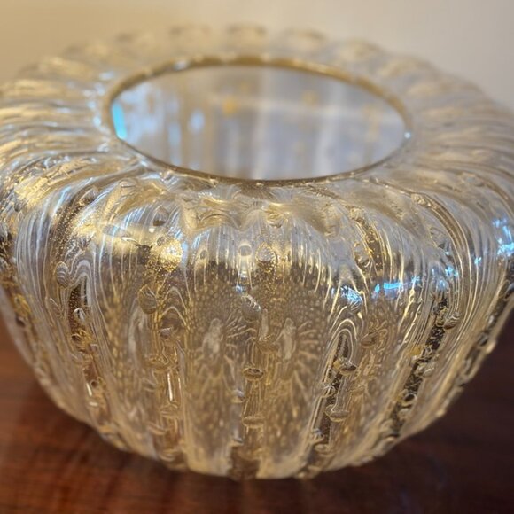 Murano Vase Oro24, Original, with Certificate and INvoice for $1725 - Picture 2 of 5